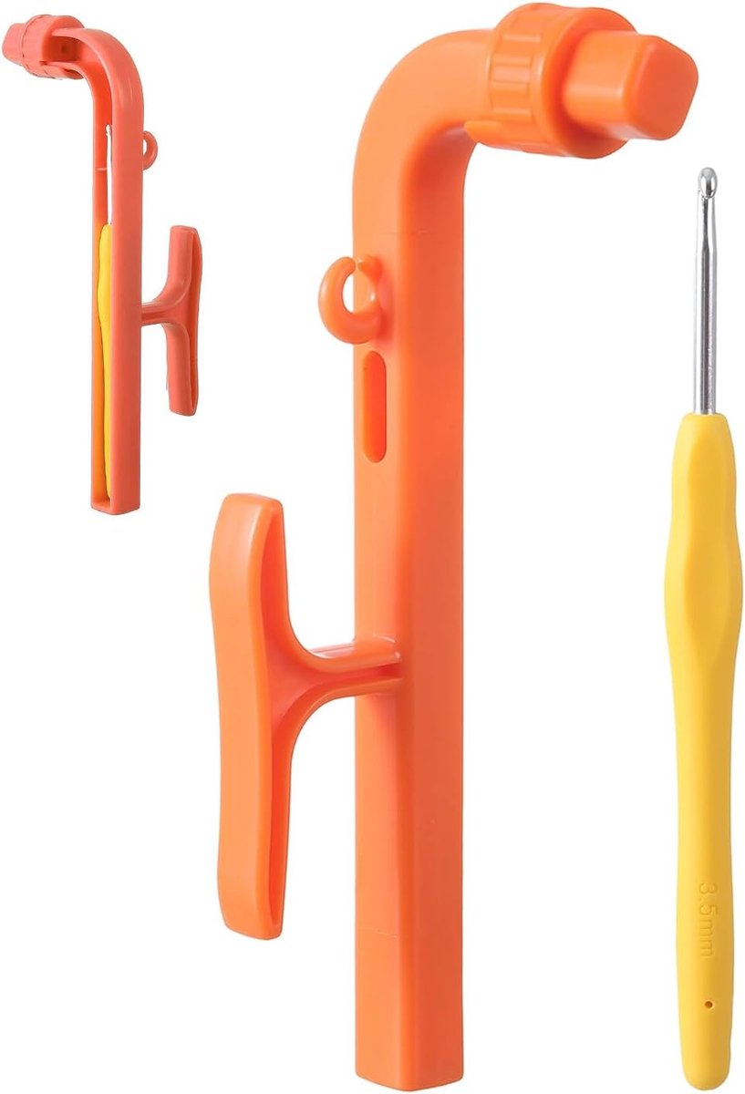 Gereedschap Voor Haakspanning Ergonomische Regelaar | Haakhulp Voor Dames En Oma's En Beginners En Handwerkliefhebbers En Hobby En Kunstprojecten En Knuffeldieren