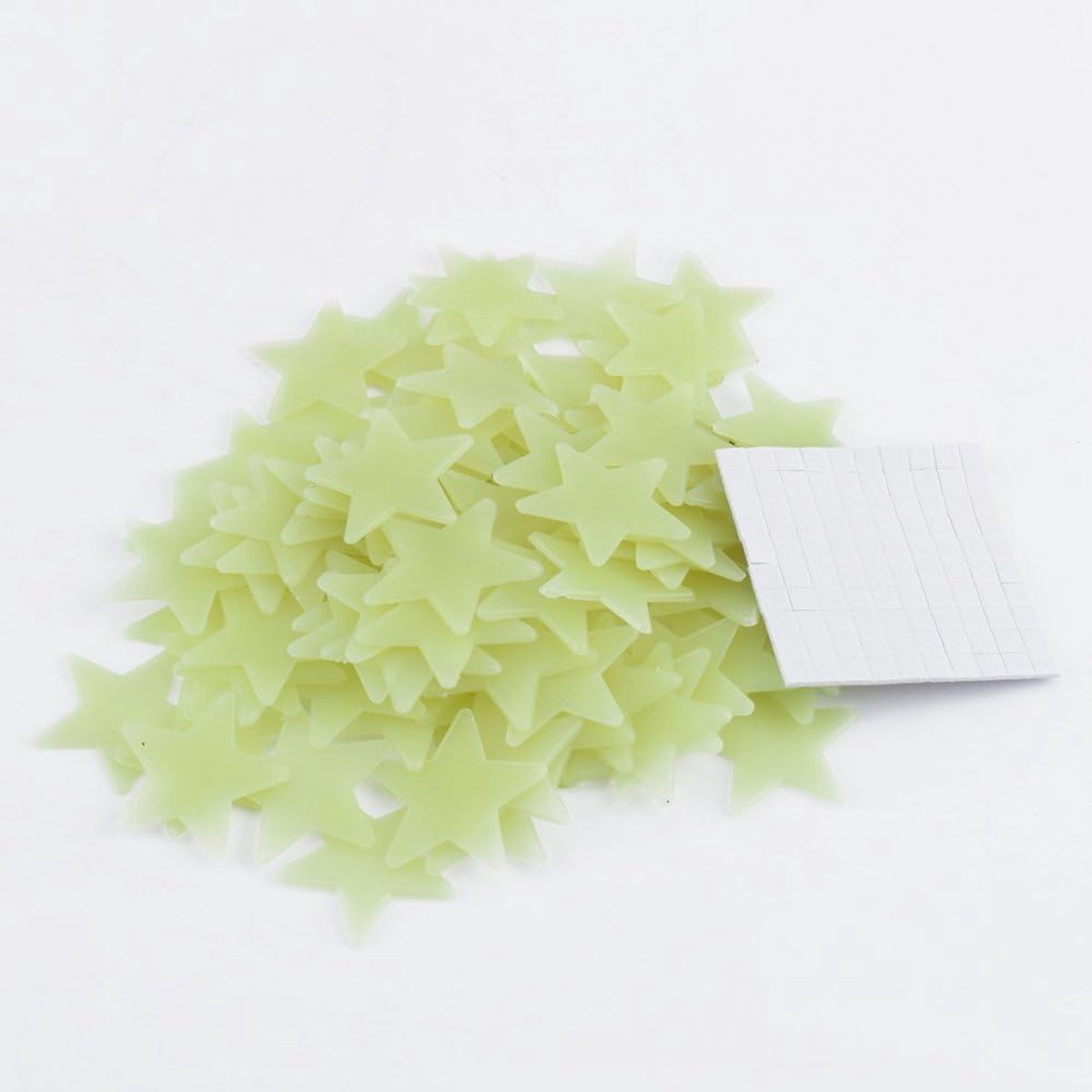 100 Stks 3D Muur Glow in The Dark Star Stickers, Gloeiende Sterren voor Plafond, Sterren Muurstickers voor Kinderen Meisjes Jongens Kamer Slaapkamer Decoratie