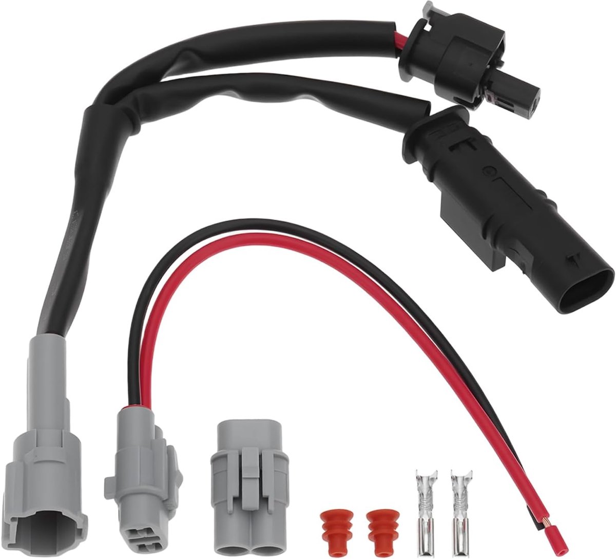 Store 1 Set Outlet Splitter Plug Adapter 61127712581 61127698475 Compatibel met BMW RT R1200 R1250 R1300 GS F ST GT K