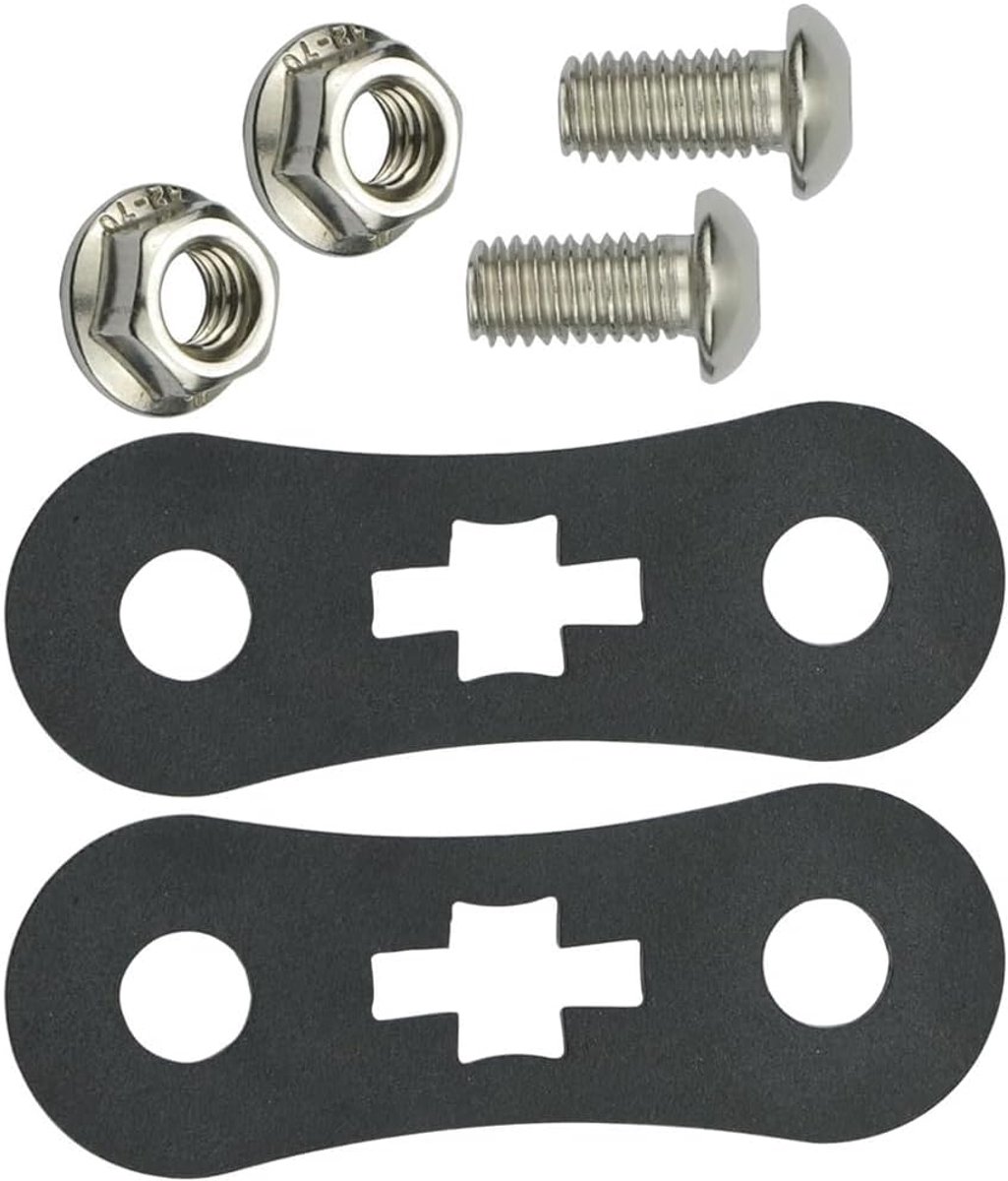 2 stuks gastankliftverhogers, compatibel met Ha-rley Sportster Nightster Iron 883 XL883 XL1200 48 72 Alle Model 1995 +, Iron Black