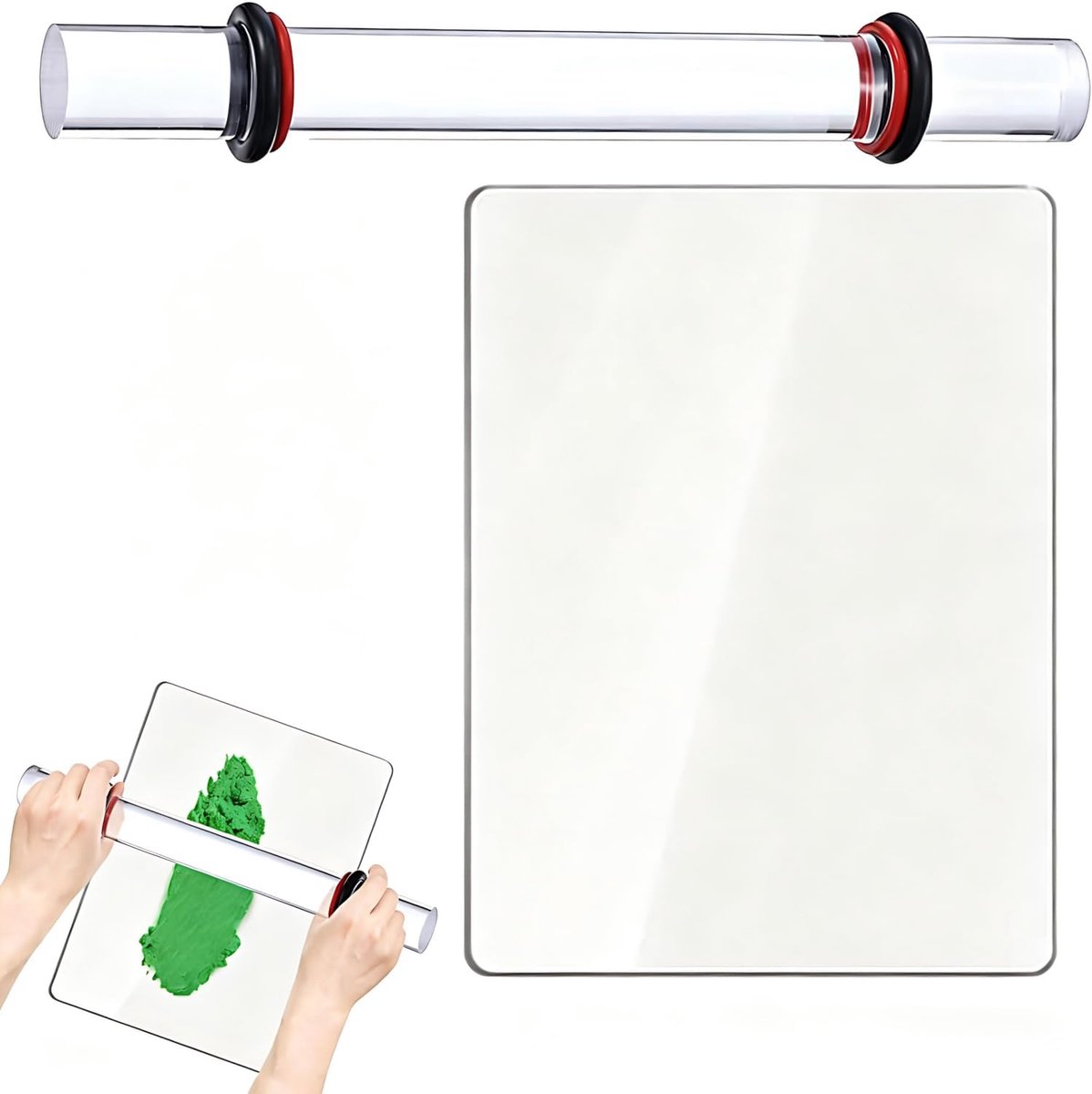 acryl kleirollen set