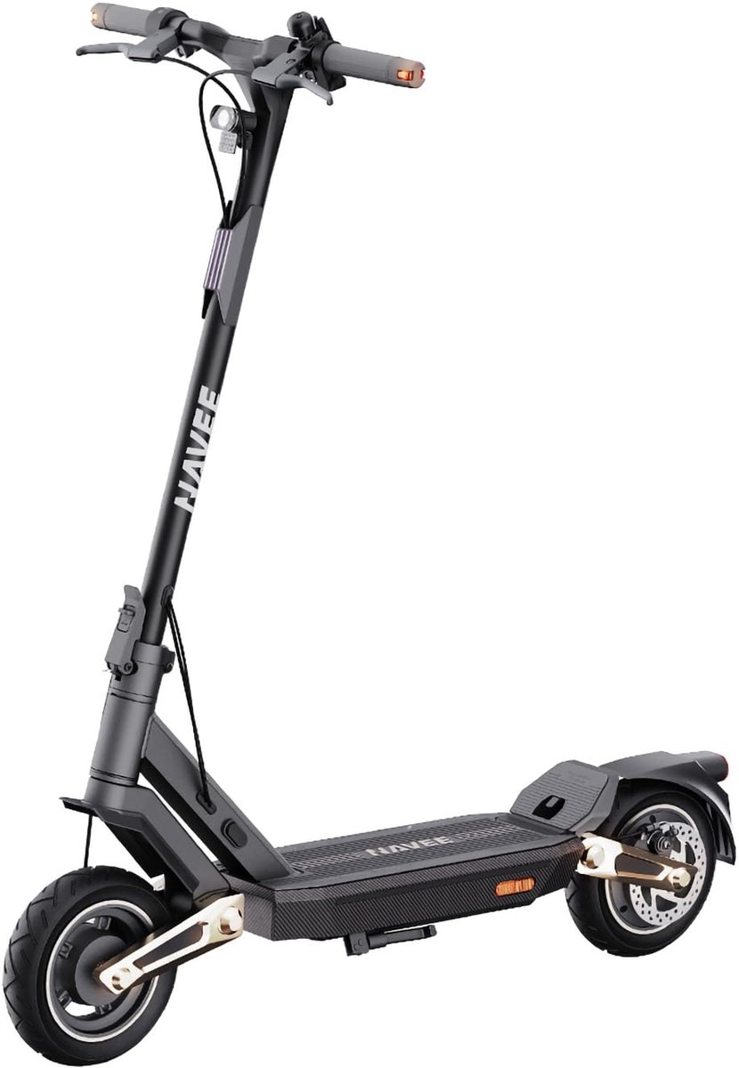 SnelShoppen - E-scooter NAVEE ST3 Pro, 20 km/u, 75 km bereik, 10 inch lekbestendige banden, drievoudig remsysteem, TCS-tractiecontrole, ideaal voor wo