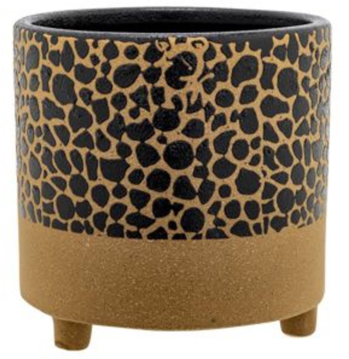 Cosy @ Home Bloempot Serra Skin Camel 13x13xh14cm Ro