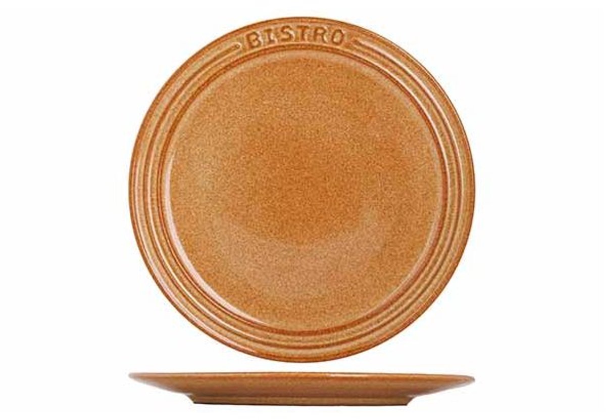 Bistro Mustard Yellow Dessertbord D21cm