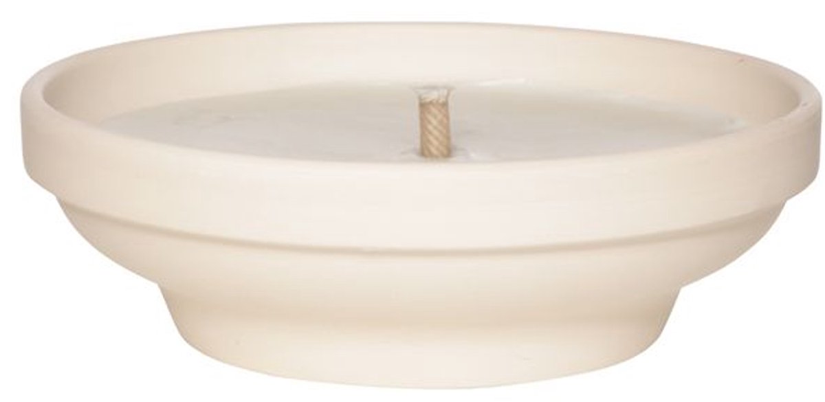 Mini party schaal wit mat - wit 19cm