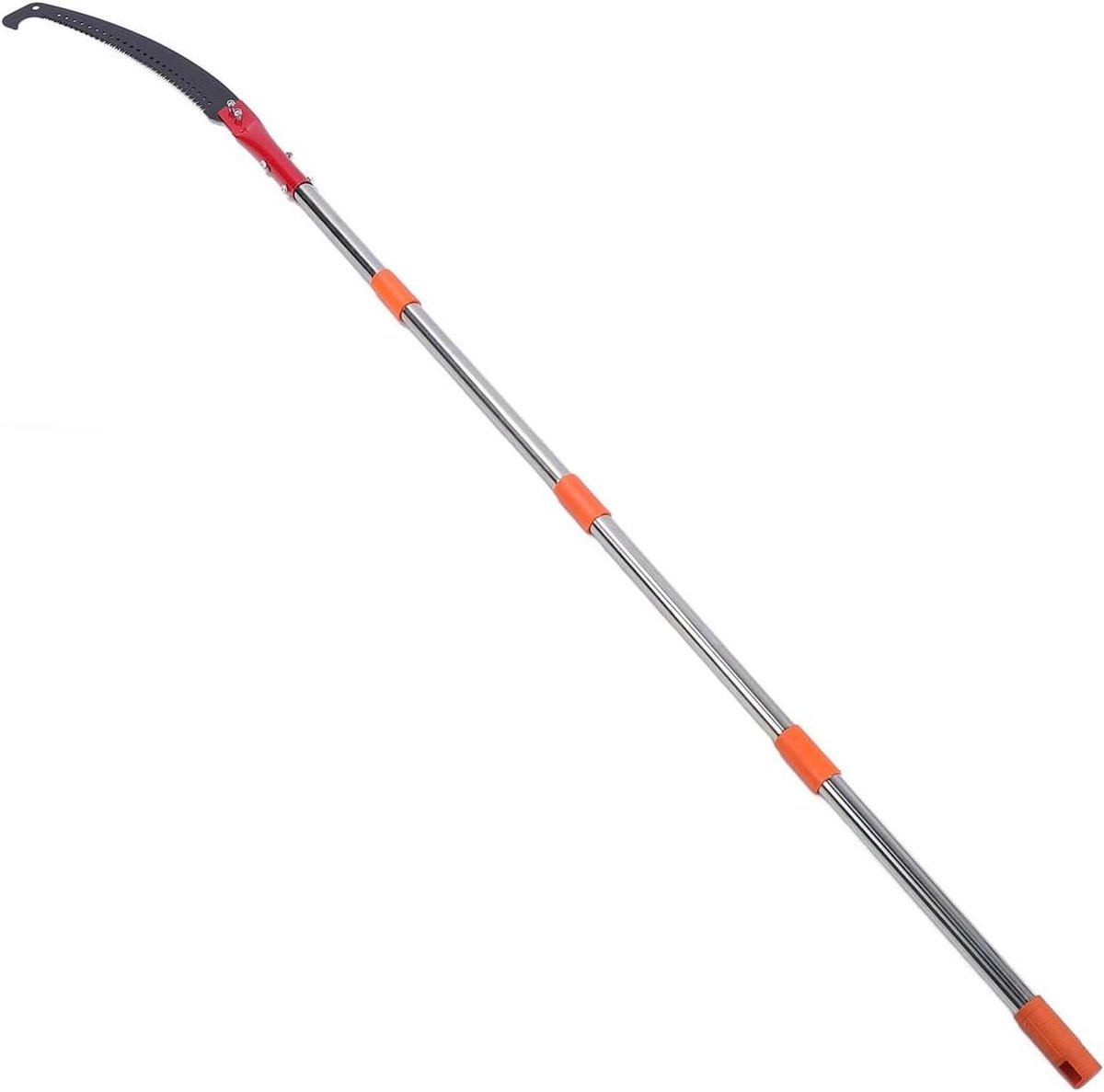 Boompaal Snoeischaar - Handstokzaag Takkenschaar - Hoge Takken Snoeien - Verstelbare Lengte - 218 cm - Zilver