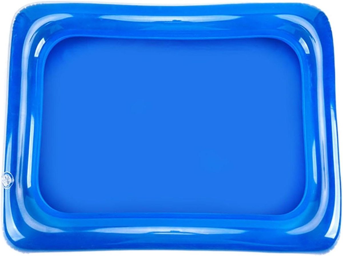 Opblaasbaar Voetbad - Draagbaar Voetenbad - Zwembad Reinheid - Opvouwbaar Ontwerp - 60 x 45 cm - Blauw
