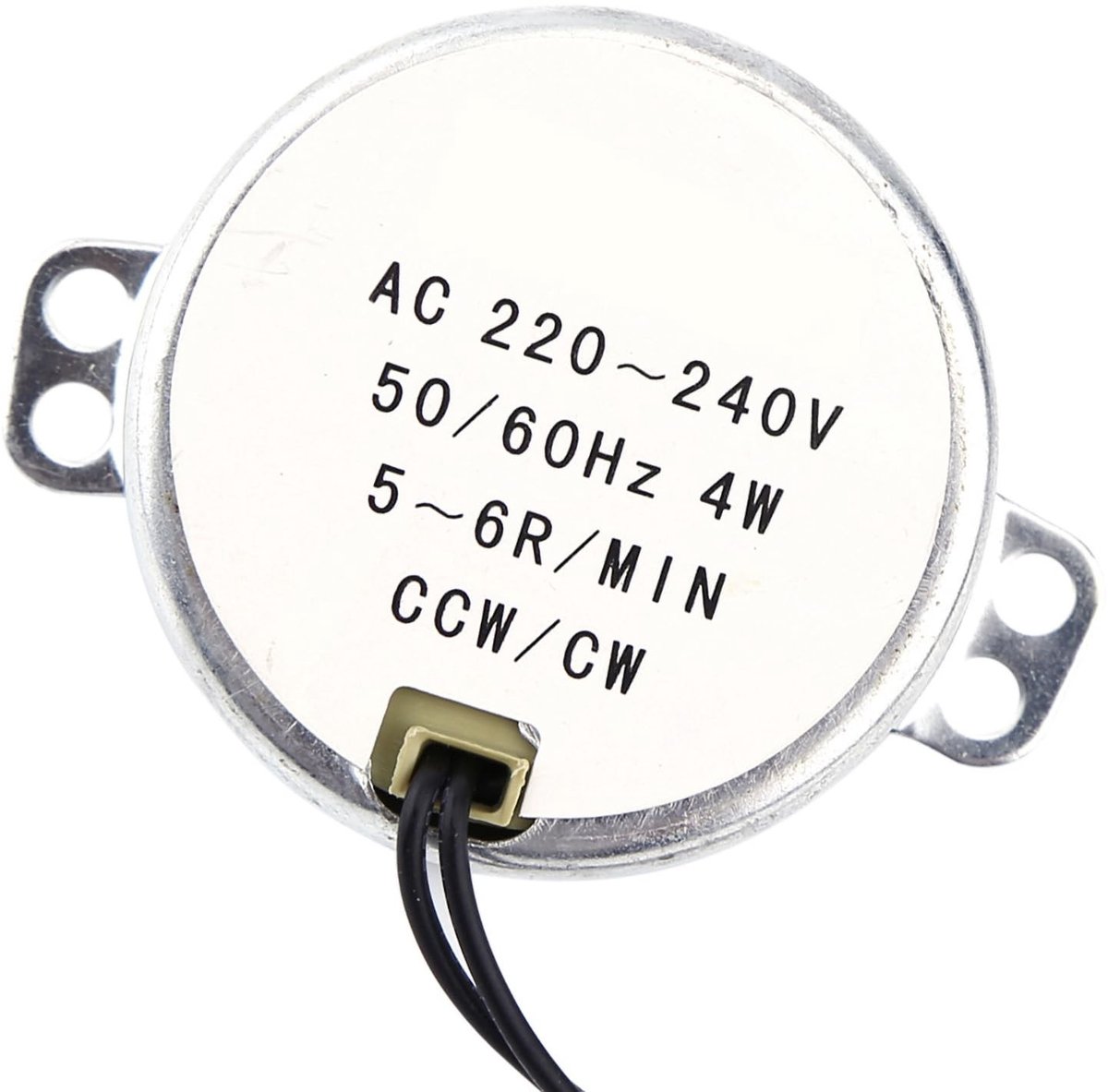 Dailygoods- Synchronous Motor 220-240V AC - Elektromotor met Regelaar - Geared Motor 4W - Stille Motor - Compact en Lichtgewicht - Hoge Efficiëntie