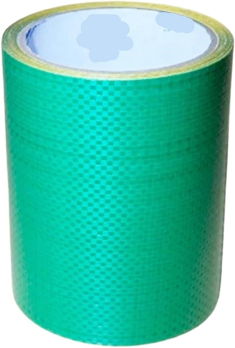 Reparatie Tape - Dekzeil Plakker - Tent Repareren - Sterke Hechting - 2x 5 Meter - Groen