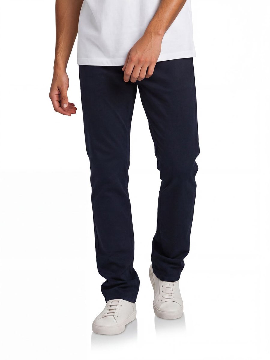 Mustang Heren Jeans Broeken Tramper regular/straight Fit Blauw Volwassenen