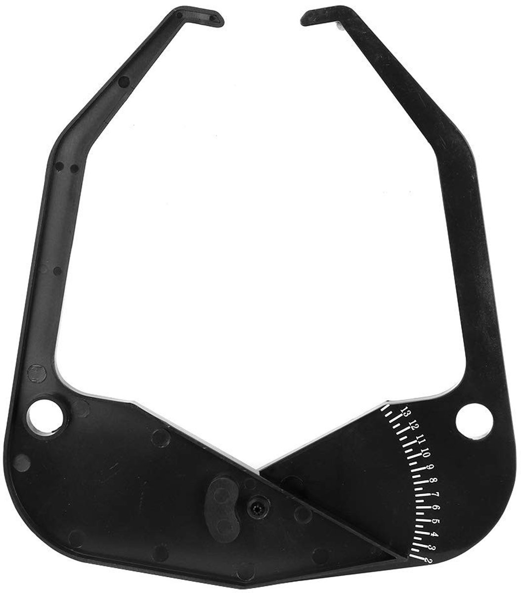Dailygoods- Wielbalancer Meting - Velgbreedte Remklauw - Meetinstrument - Voor Wielen 3-14 Inch - Schaalverdeling 1/2 Inch - Precisie Maatregelen - Velgmeetapparaat