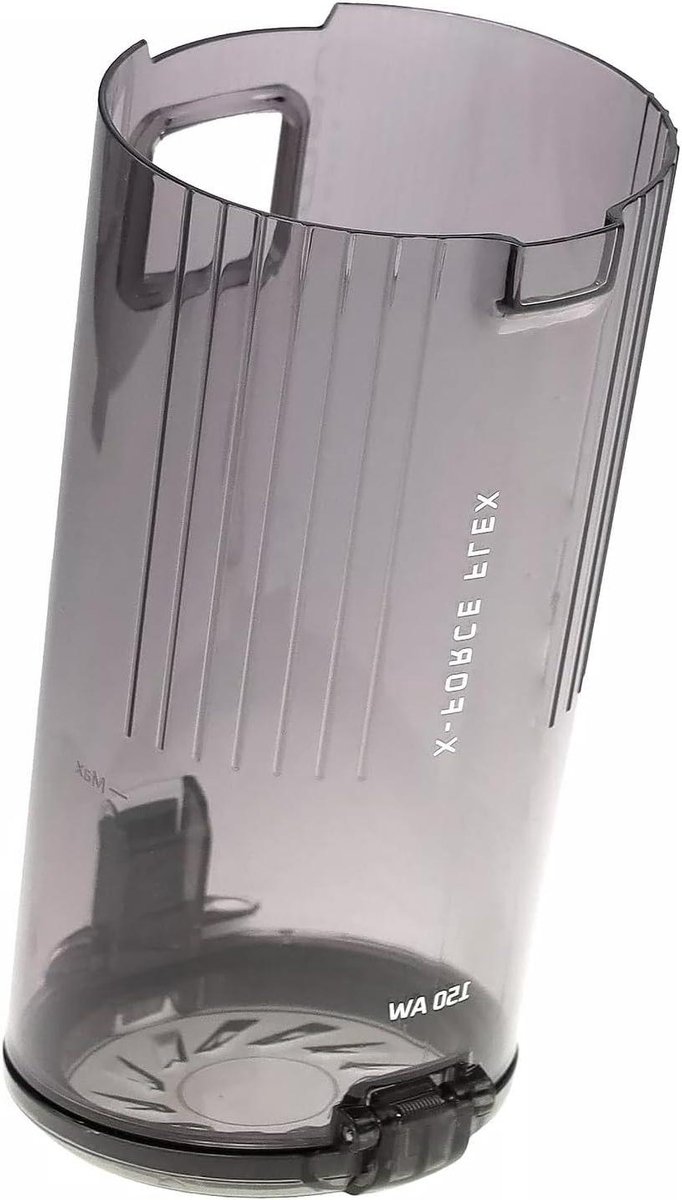 Stofreservoir - Reservoironderdeel - Stofzuigen - Specifiek model - 21 cm - Transparant