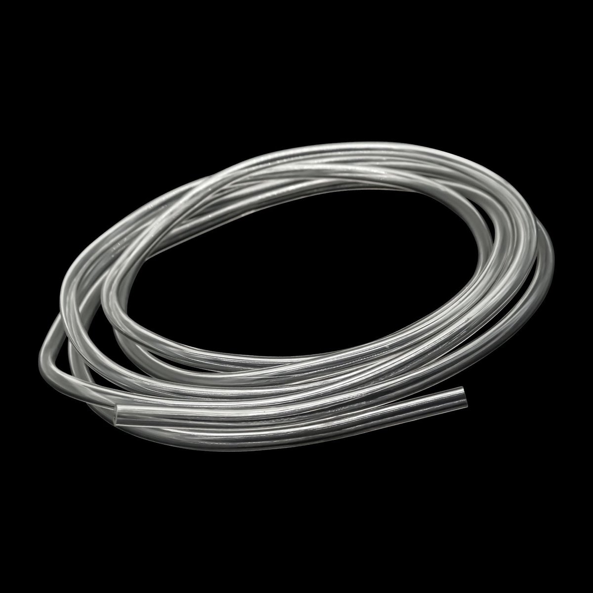 Dailygoods- Plastic Tube 2 Meter - Flexibele PVC Slang - Voedselveilige PVC Buizen - Transparante Slang - 9mm ID x 11mm OD - Schokbestendig en Chemisch Bestendig