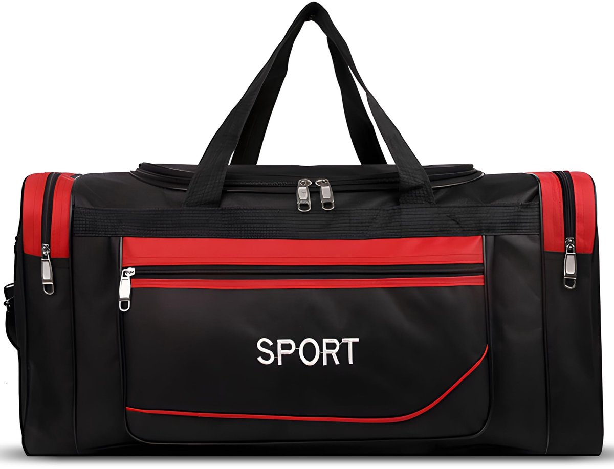 Dailygoods- Sporttas 20 L - Compacte Badtas - Gymtas - Schoudertas - Reistas - Fitnesstas - Geschikt voor Dames/Heren/Kinderen