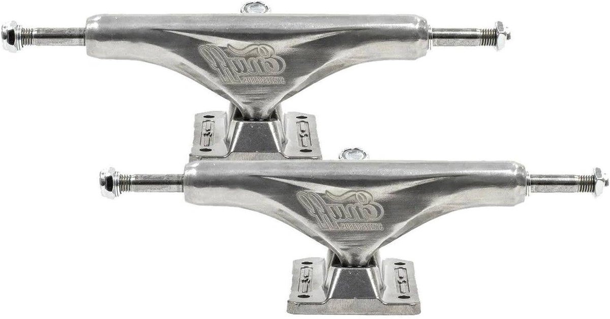 Skateboard Trucks Board Onderstel Skateboarden Satijnen Afwerking 139 mm Naturel