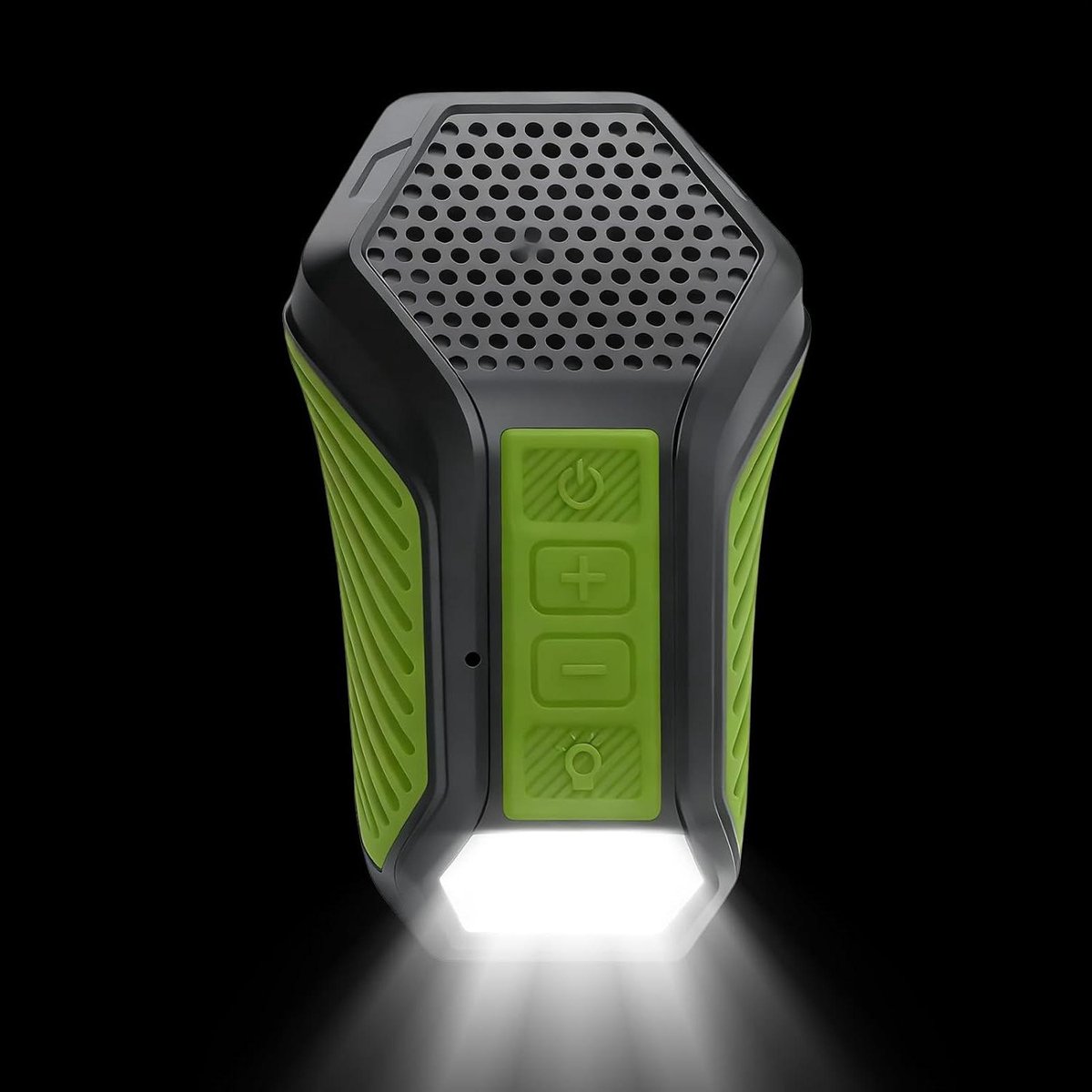 Draagbare Bluetooth Luidspreker - Muziekapparaat Clip-on - Muziek Luisteren Buiten - Met LED Verlichting