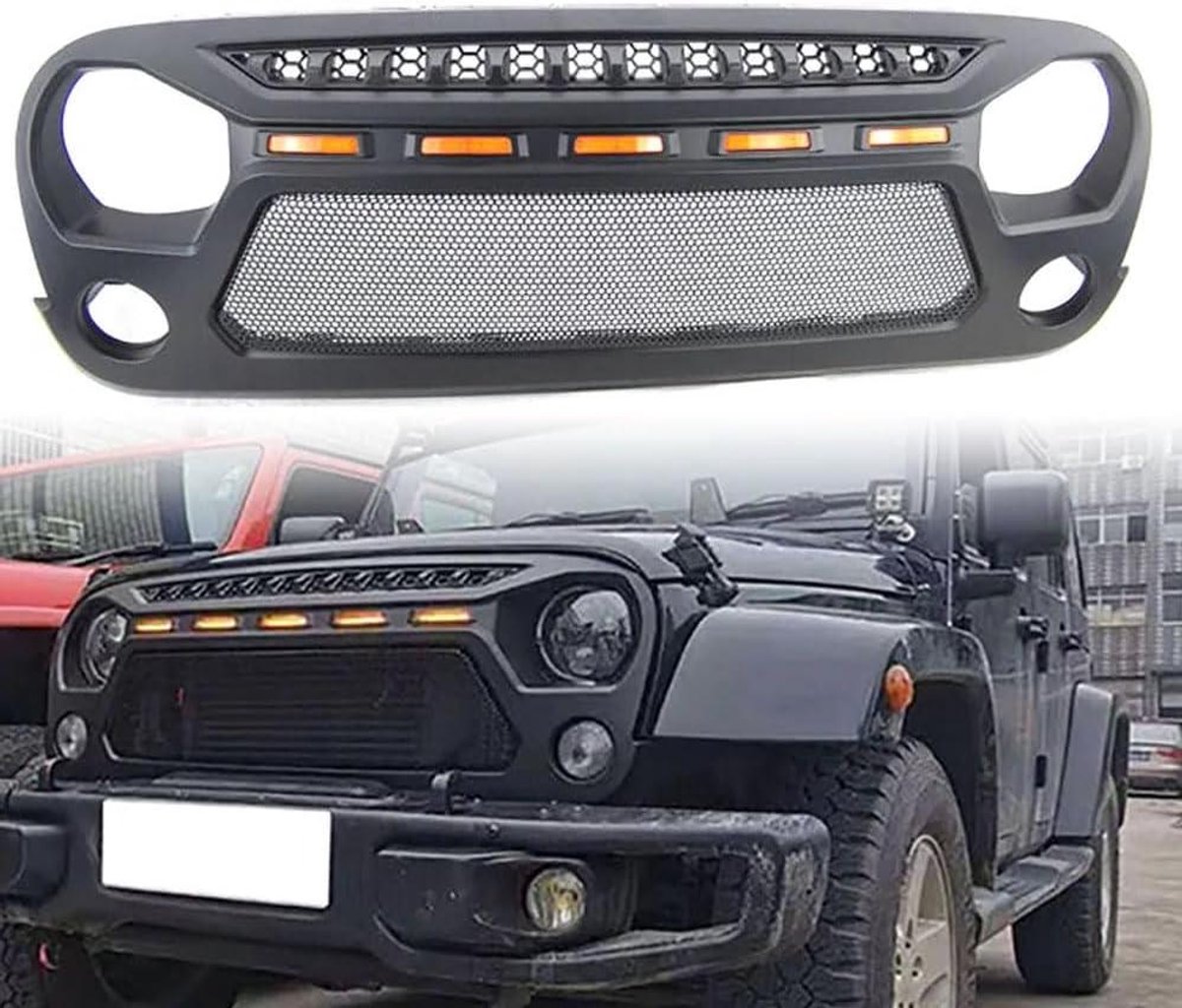 Auto Radiator Roosters - Grille Accessoires - Voertuig Beschermen - Goede Luchtinlaat - 10 x 10 x 10 mm - Zwart