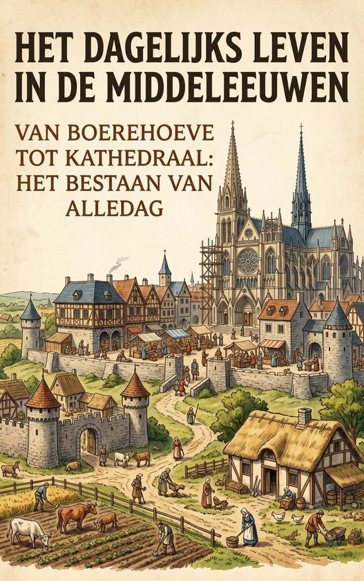 Het dagelijks leven in de Middeleeuwen - cover