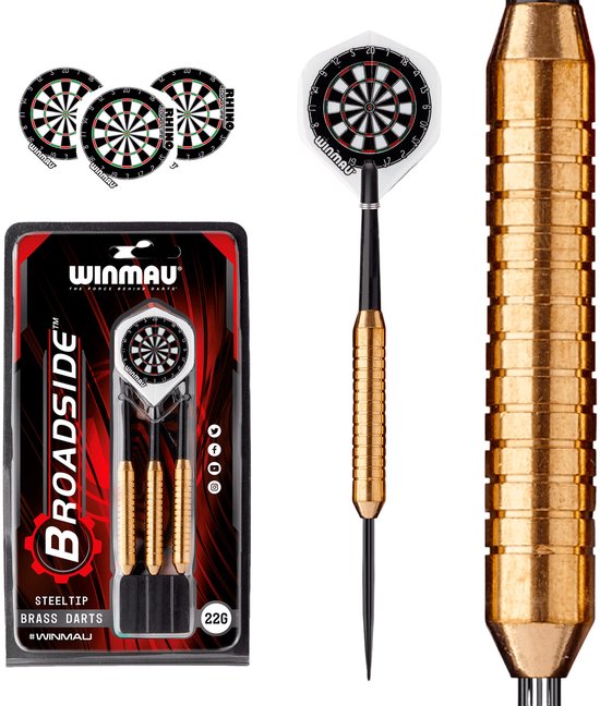 Darts Winmau Broadside messing 22 gram van Dart — afbeelding 2