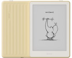 BOOX Go 6 (Gen II) - 6'' e-Reader – Geel - 300 PPI ePaper, Android, Google Play Store, 3 GB RAM, 32 GB opslag, microSD, verstelbare frontverlichting, InkSense Plus-compatibel