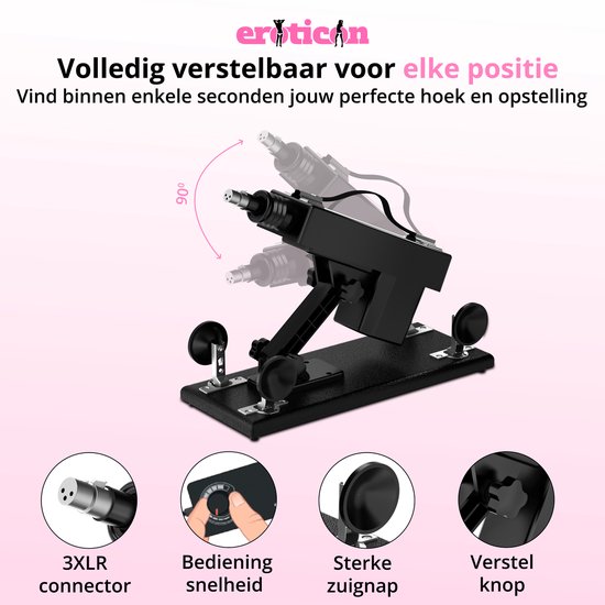 Volledig verstelbare Eroticon met details