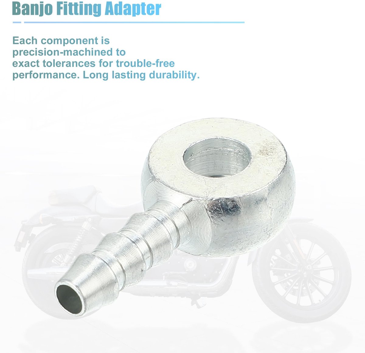 Dailygoods - 6mm ID Banjo Fitting Brandstofleiding Adapter Connector - 3 Stuks
