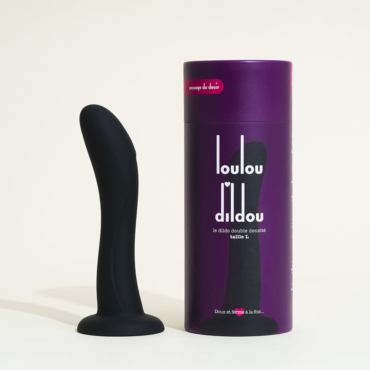 Dildo met dubbele dichtheid Loulou Dildou