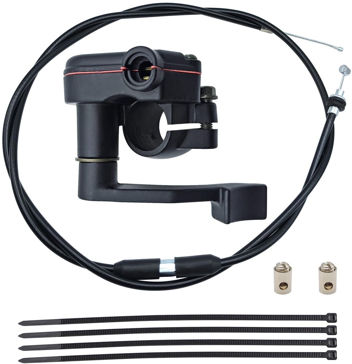 Solidchoice - Throttle Kabel met Rubber Huls voor Motoren