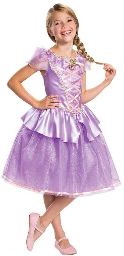 Disney Princess Rapunzel deluxe vermomming meisje - 104/110 (3-4 jaar)