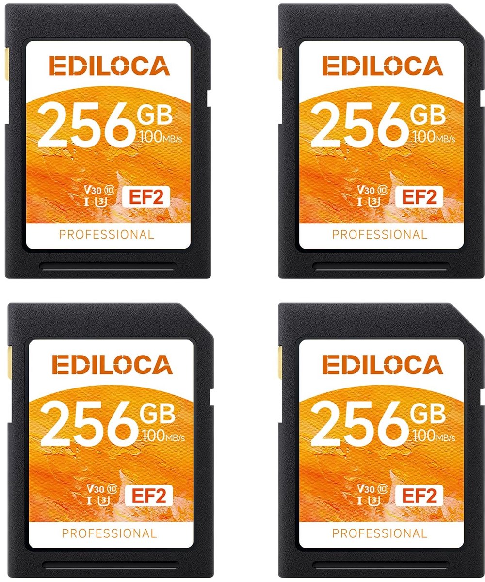 Solidchoice - 256GB UHS-I SD Kaart met Hoge Snelheid tot 100MB/s