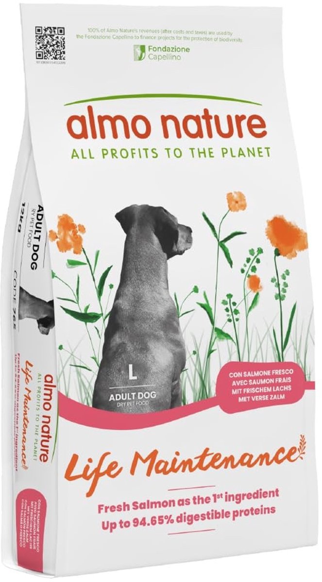 Solidchoice - Droogvoer voor Honden met Zalm, Compleet Voedsel voor Grote Rassen