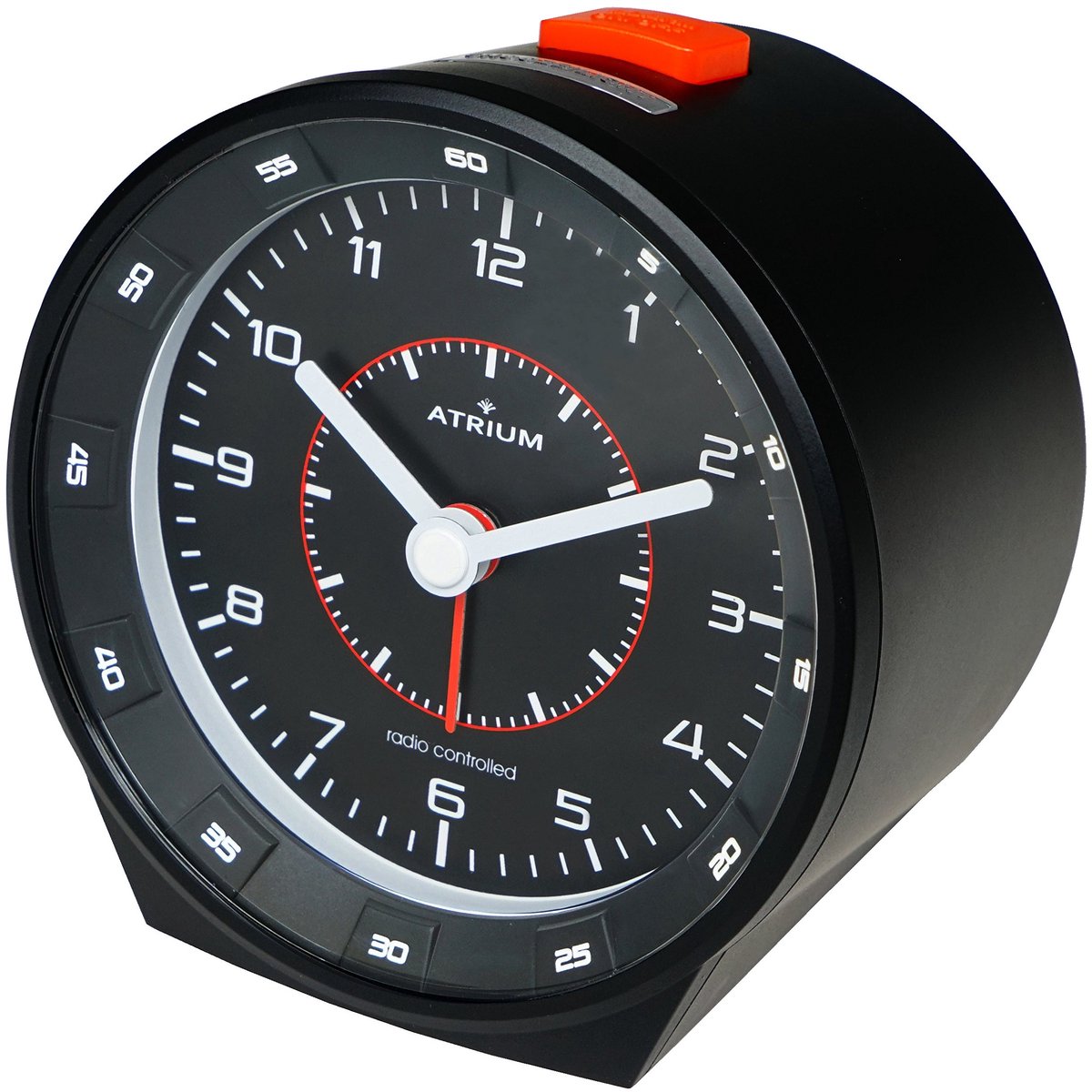 Solidchoice - Draadloze Analoge Alarmklok met Verlichting en Snooze
