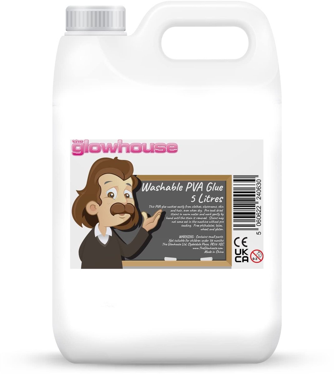 Solidchoice - Wasbare PVA Lijm voor Creatief Gebruik 5 Liter