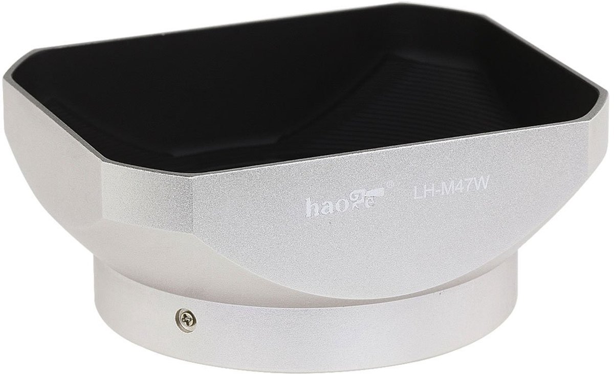 Solidchoice - Rectangular Lens Hood voor Olympus M.ZUIKO 12mm f/2