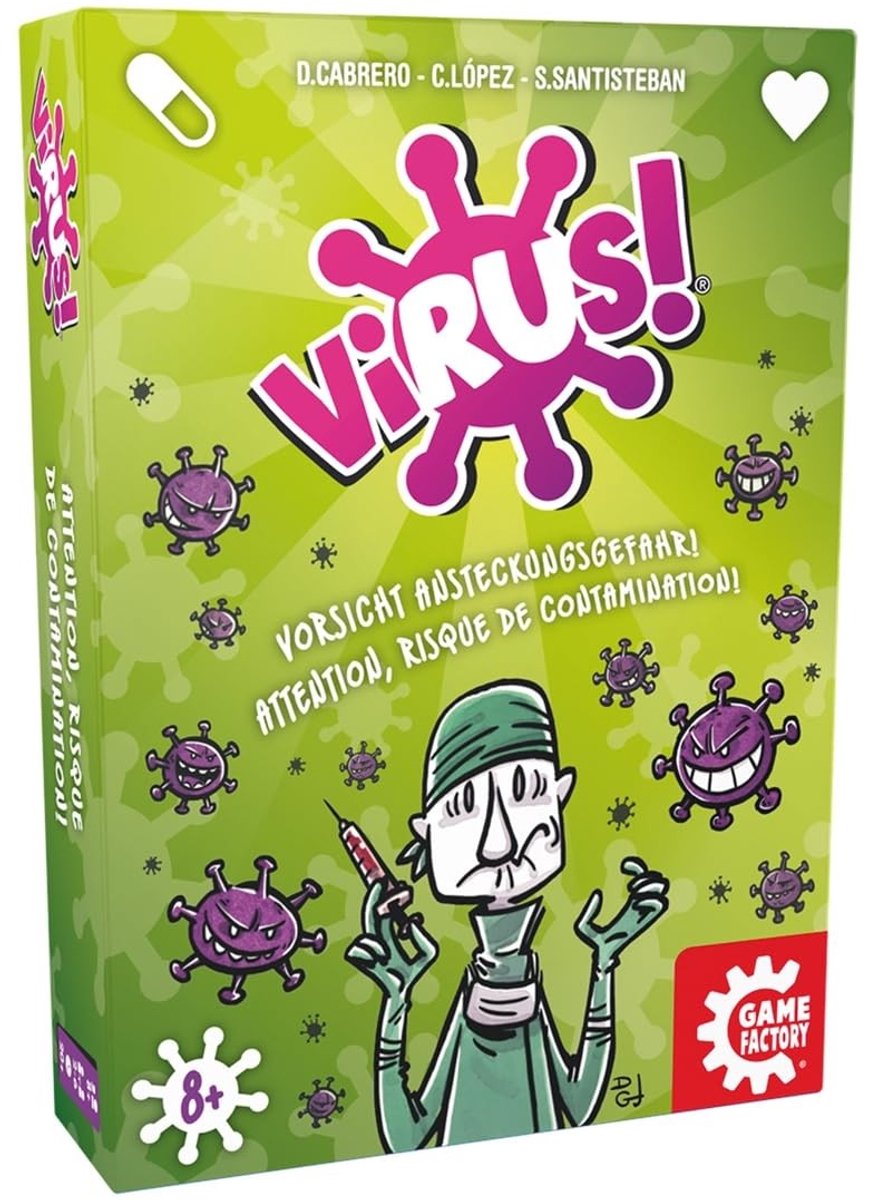 Solidchoice - Virus! Kaartspel voor 2 tot 6 Spelers