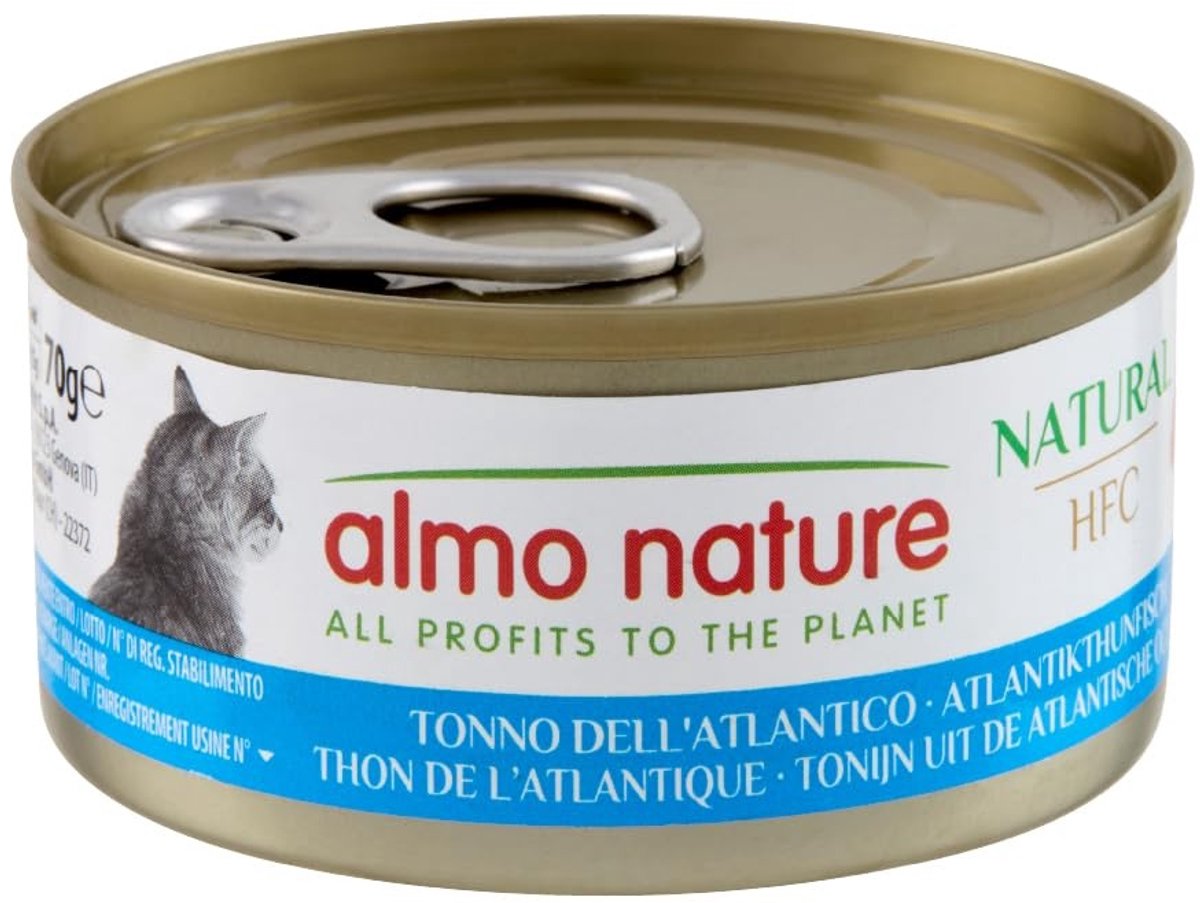 Solidchoice - Natuurlijke Kattenvoer met Atlantische Tonijn 24-Pack