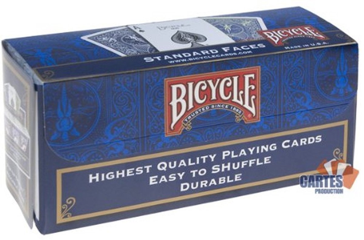 Solidchoice - Speelkaarten Box met 12 Rode Decks