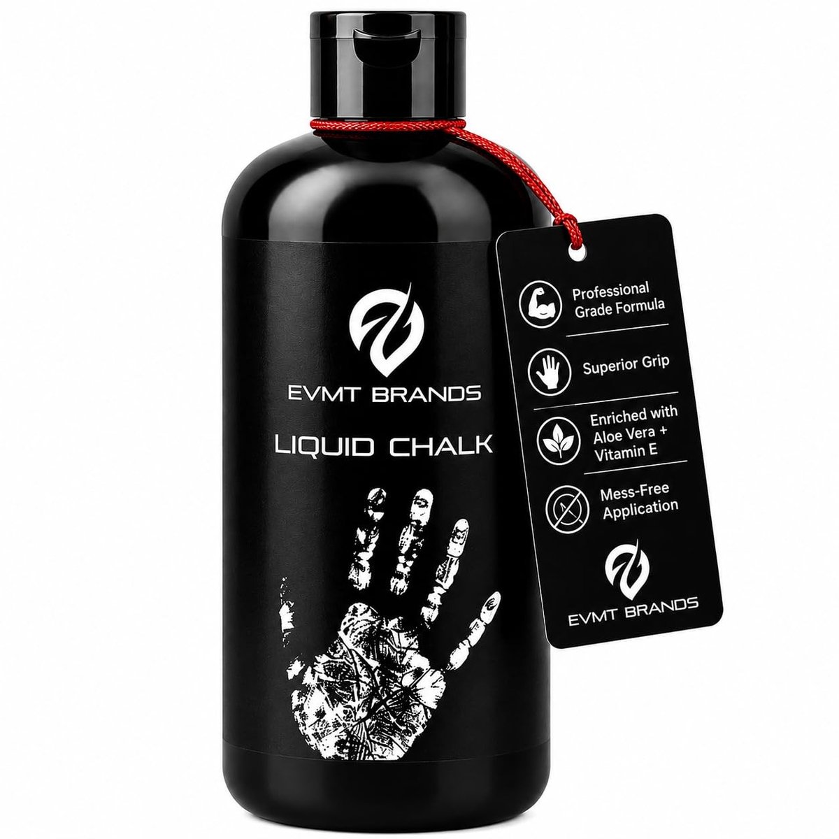 Solidchoice - Liquid Chalk, Mess-vrije Gym Chalk voor Gewichtsheffen en Klimmen, 250ml