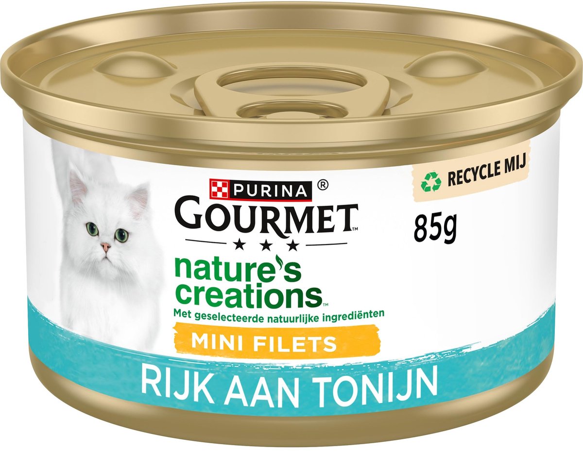 Solidchoice - Natuurlijke Kattenvoer met Tonijn voor Volwassen Katten