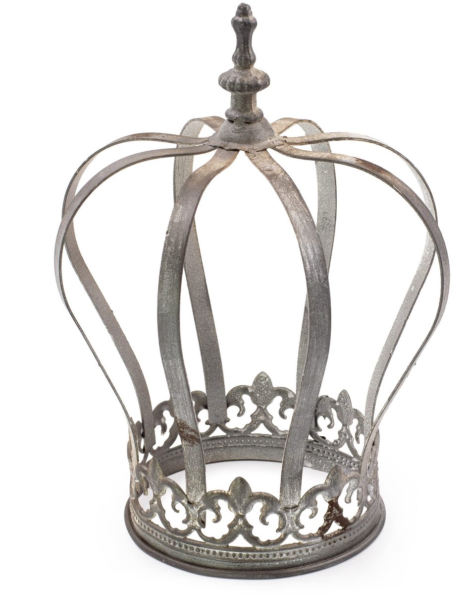 Solidchoice - Vintage Metalen Kroon voor Tuin en Huisdecoratie
