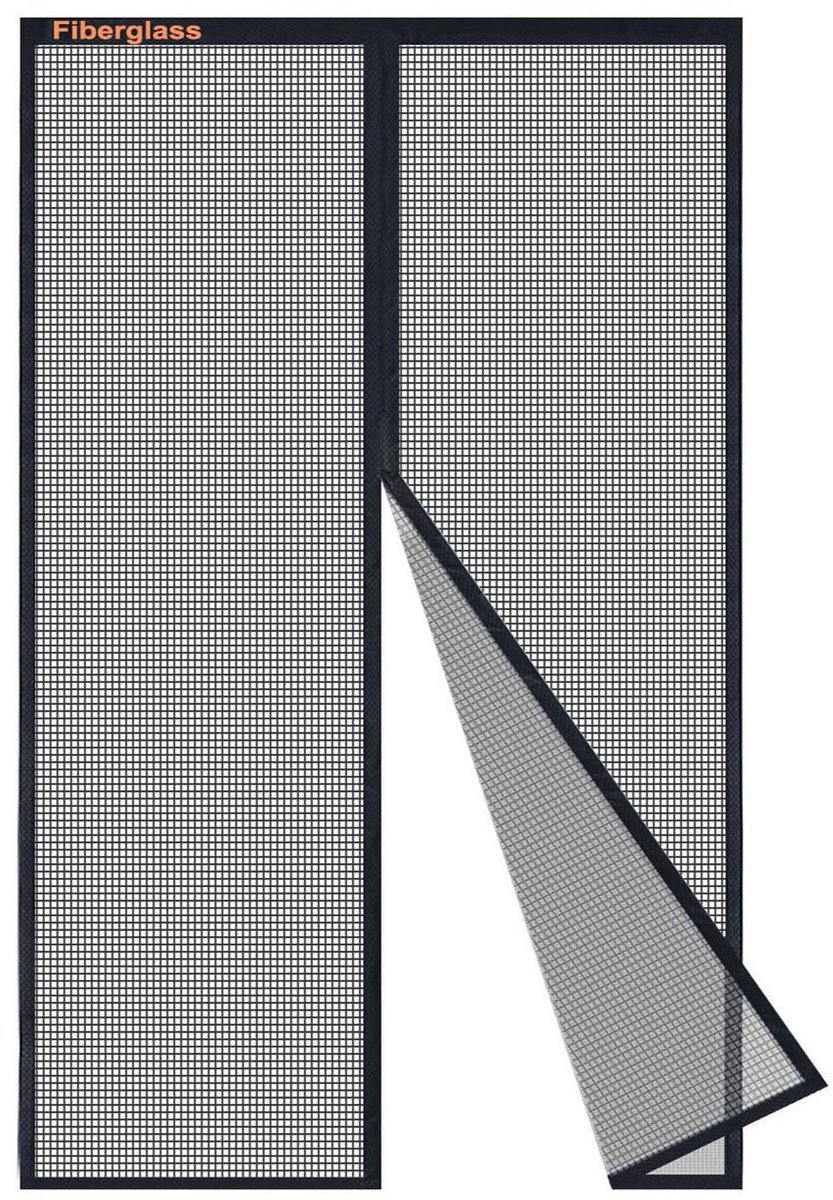 Solidchoice - Magnetisch Vliegengordijn voor Deur 90x210cm