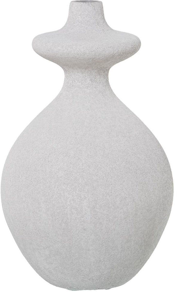 Solidchoice - Keramische Tafelvaas in Zandgrijs 24 x 40 cm