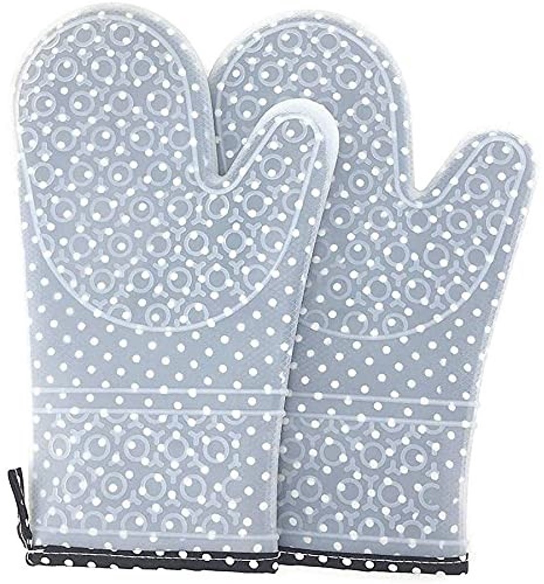 Solidchoice - Silicone Ovenhandschoenen met Hittebestendigheid en Antislip Grip