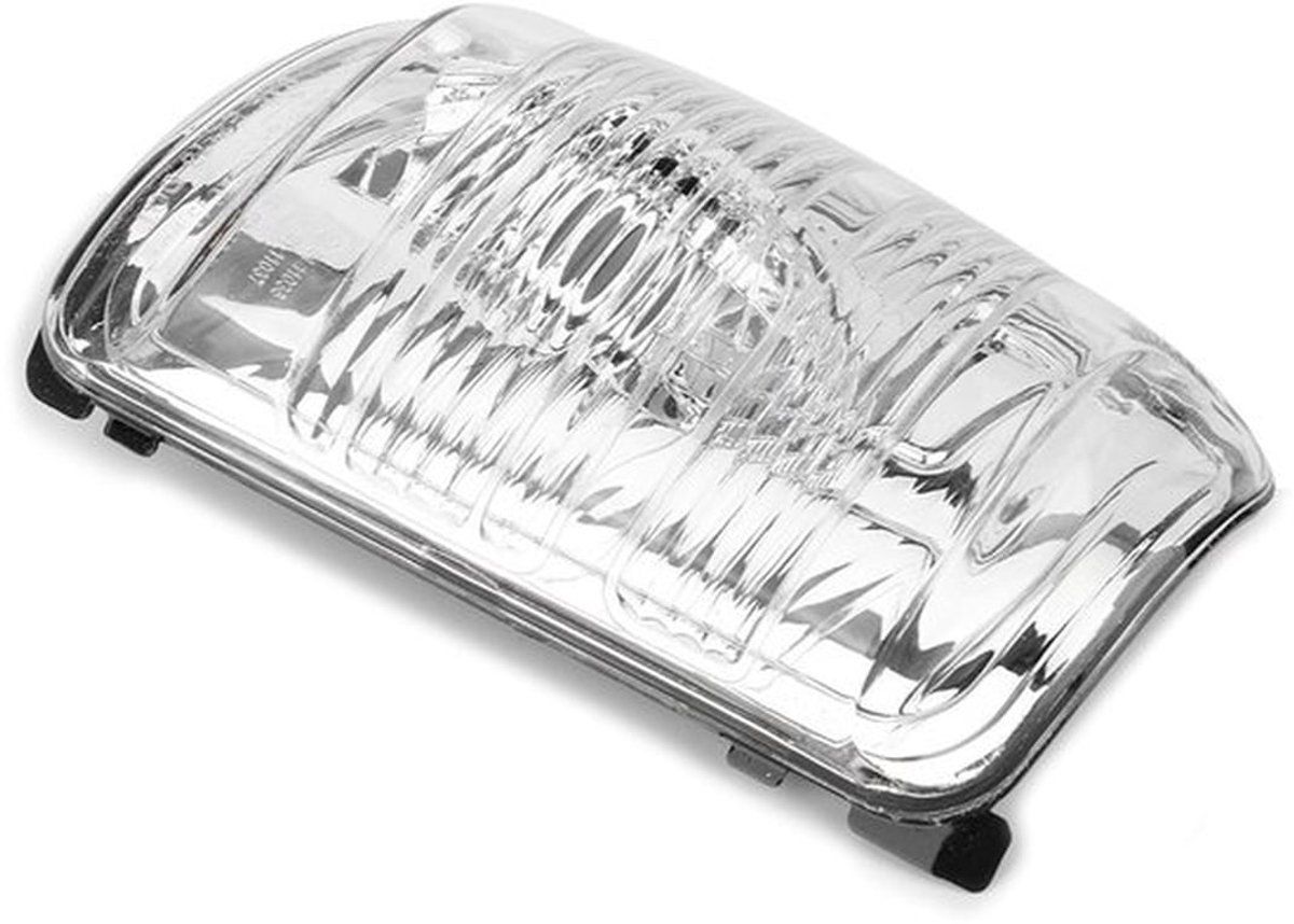 Lichtlens helder - Achteruitkijkspiegel - Deur zijspiegel - Indicatorlampglas - Voor Transit MK8 2014+ - ABS-materiaal - Spiegelindicator