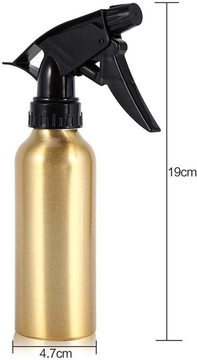 Haarsprayfles 450ML - Spuitfles - Doseerfles - Knijpfles - Leeg - Aluminium/Kunststof