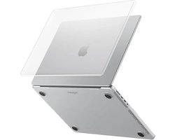 Spigen | Hoes Geschikt voor Macbook Pro 16 Inch (M5/M4/M3/M2/M1) | Air Skin | Back Cover | Verhoogde TPU-Voetjes | Hardcase Transparant