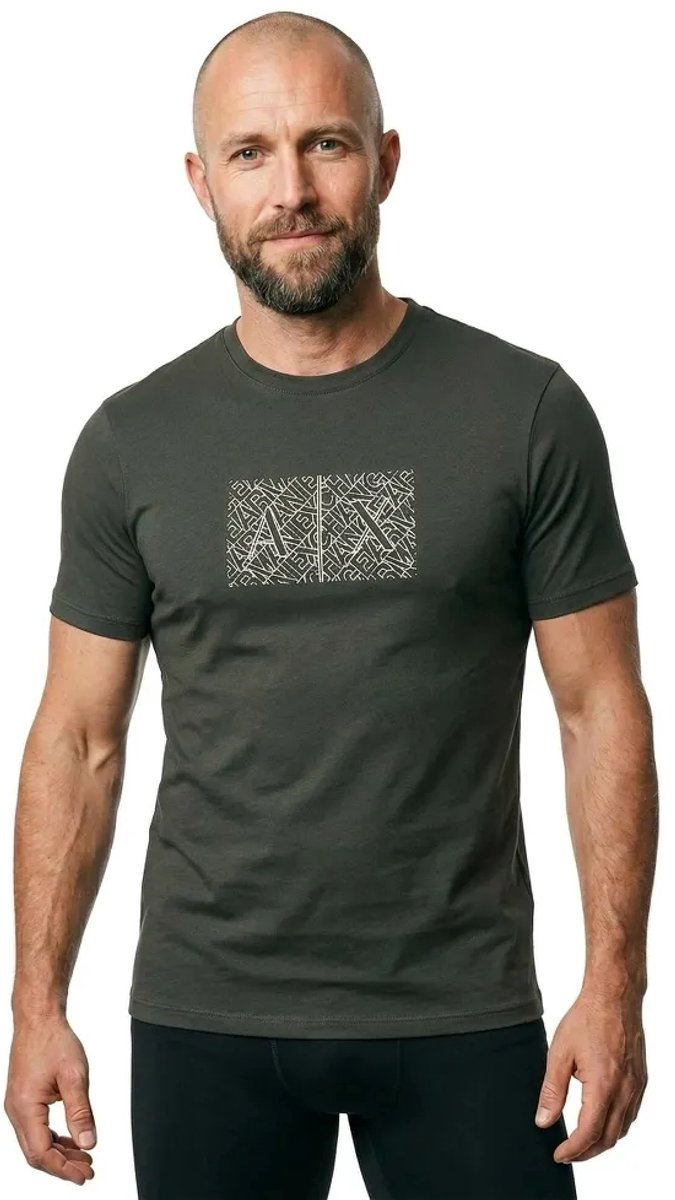 Armani Exchange Xm002784_af10356 T-shirt Met Korte Mouwen Groen L Man
