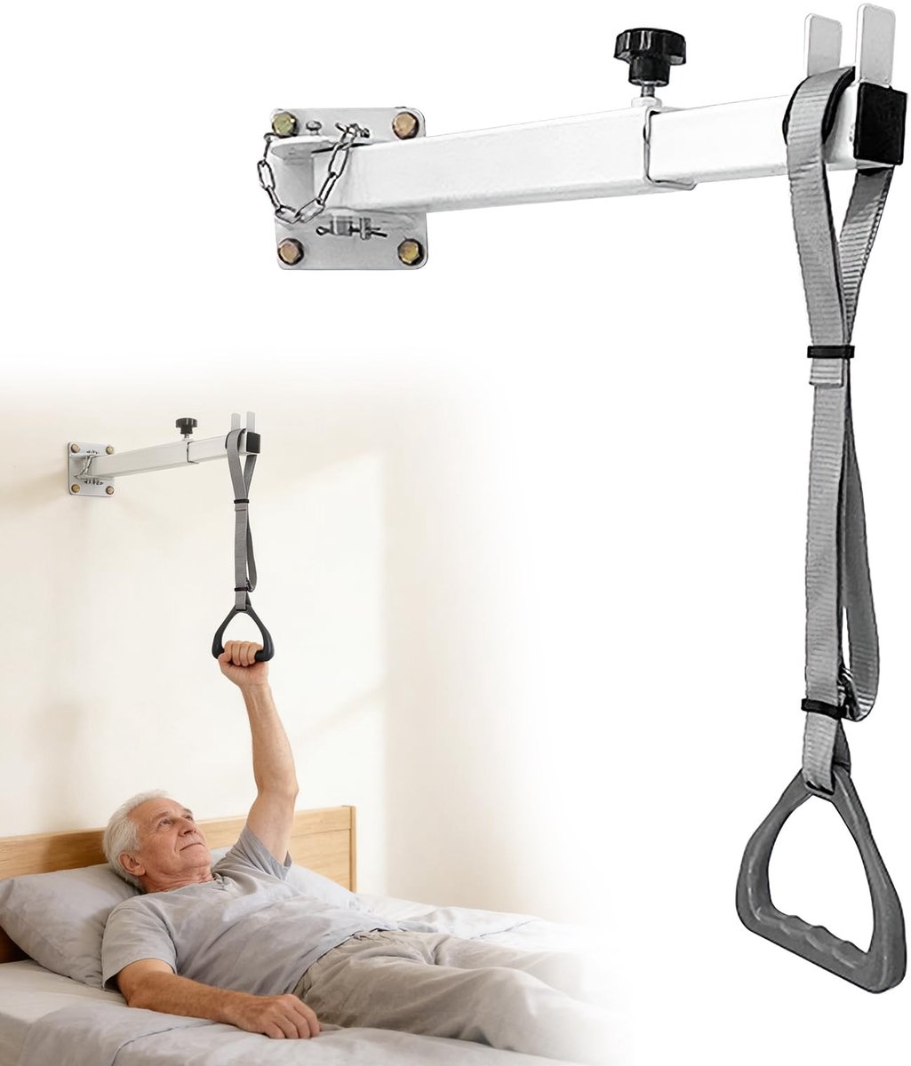 Solidchoice - Bedgalg voor Ouderen, 77 cm Trapeziumstang