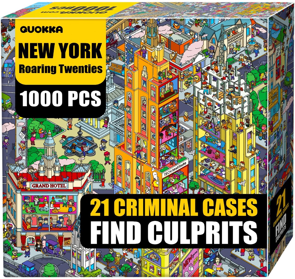 Solidchoice - Puzzel van 1000 Stukken met New York Thema