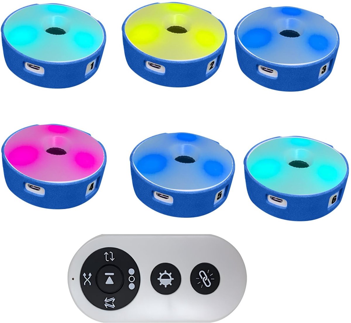 Solidchoice - Reactietraining Verlichting Set met Afstandsbediening